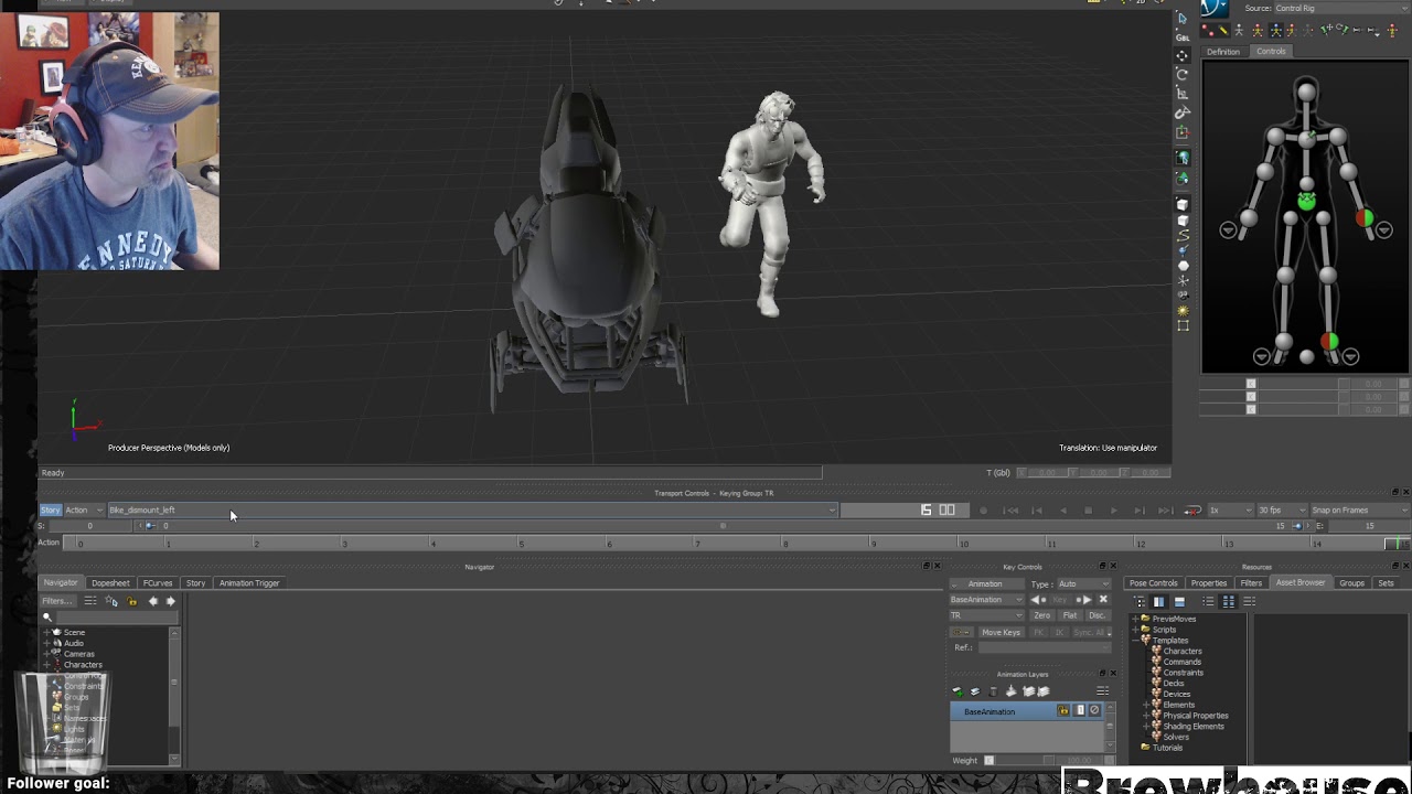 Motionbuilder Tutorial - 11: Hand Key Basics