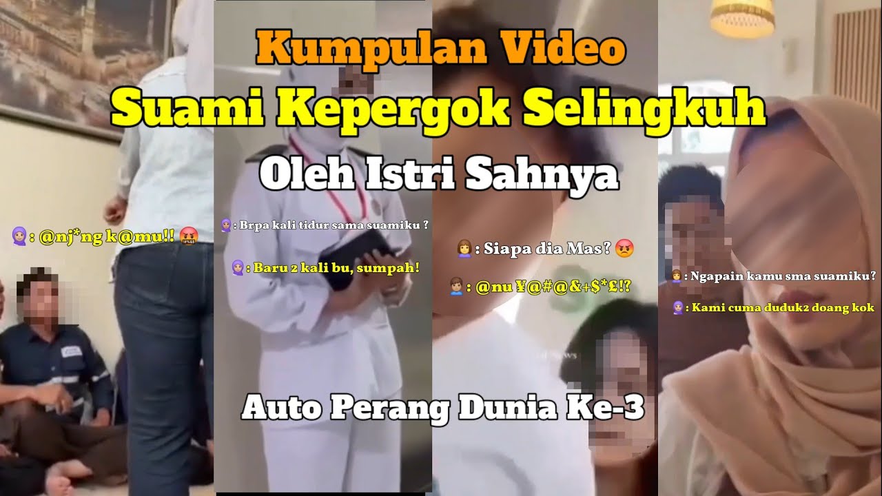 Kumpulan Video Suami Ketahuan Selingkuh Oleh Istri Sahnya