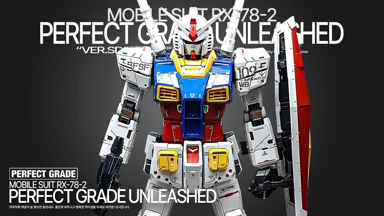 PG 1/60 건담 언리쉬드 RX-78-2 퍼스트건담 ASMR BUILD 빠른조립 - PG UNLEASHED GUNDAM ASMR BUILD