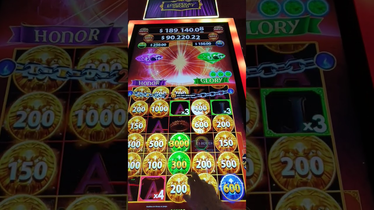 Nos cay&oacute; Doble Bonus en la m&aacute;quina Legendary Sword #casino #slot #tragamonedas Suscribete