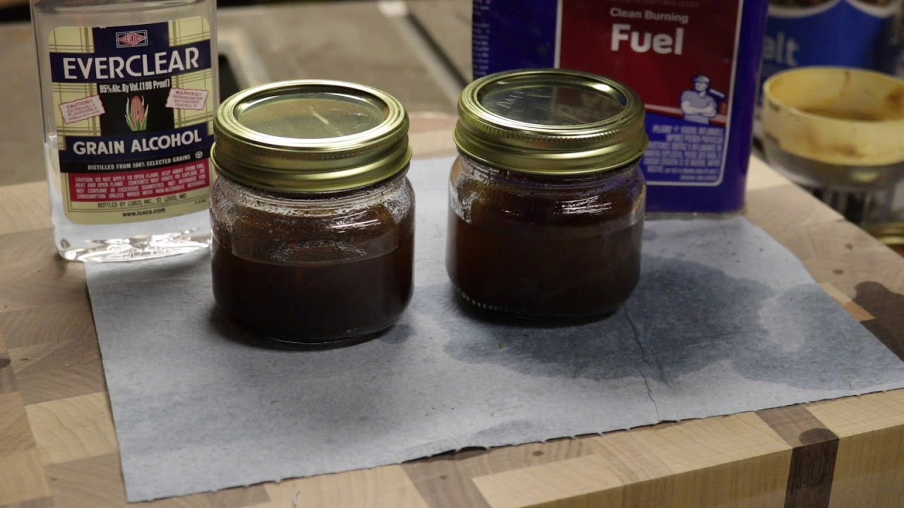 Everclear vs. Denatured Alcohol for Shellac