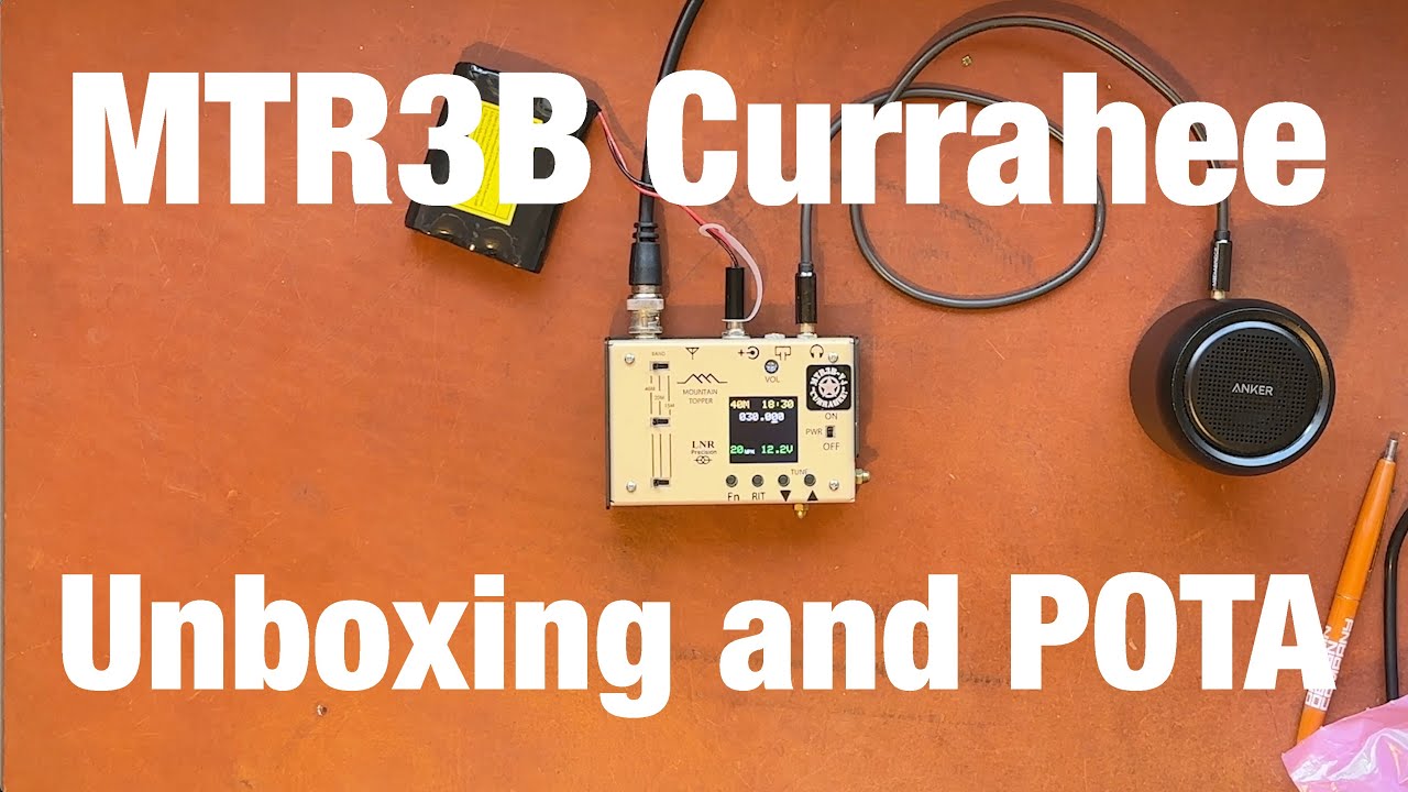 MTR3B Currahee Unboxing and POTA Activation CW QRP Mountain Topper Parks on the Air Morse Code