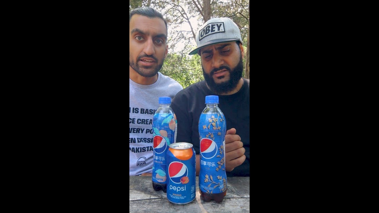 Let's Try Unique PEPSI Flavours with Shawarma Man