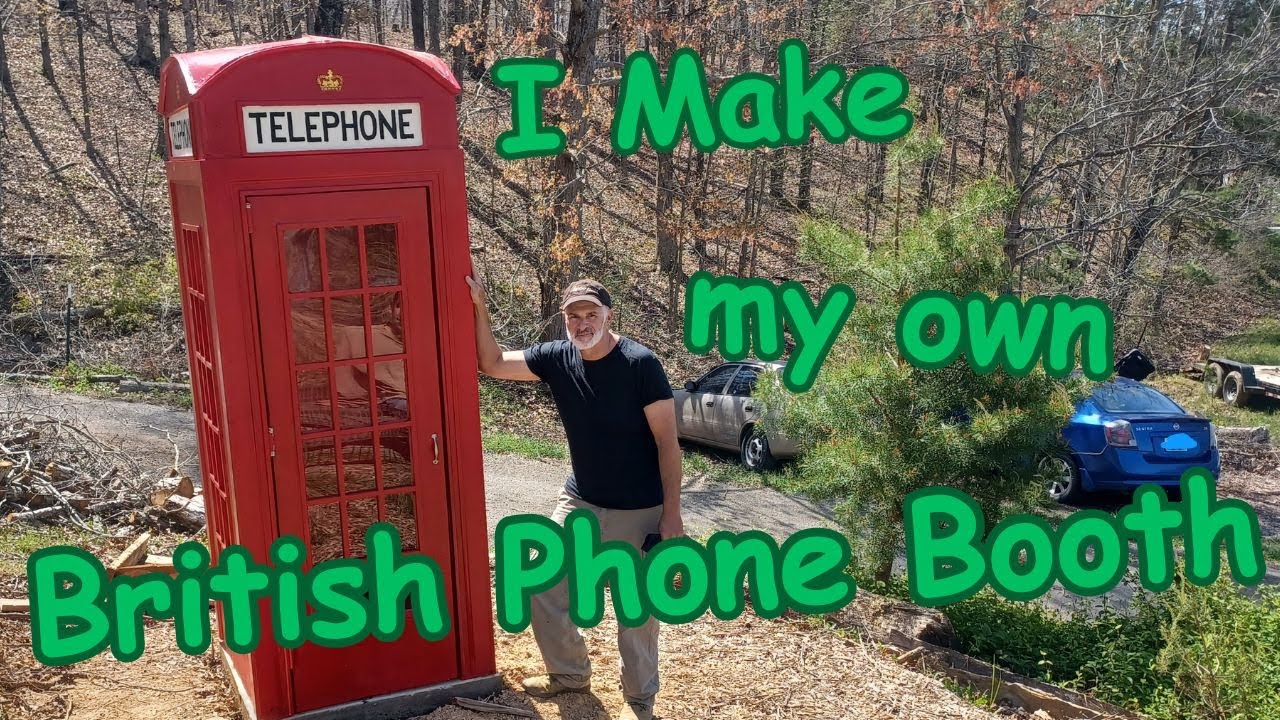 I build a London Phone Booth for an Amazon package drop box
