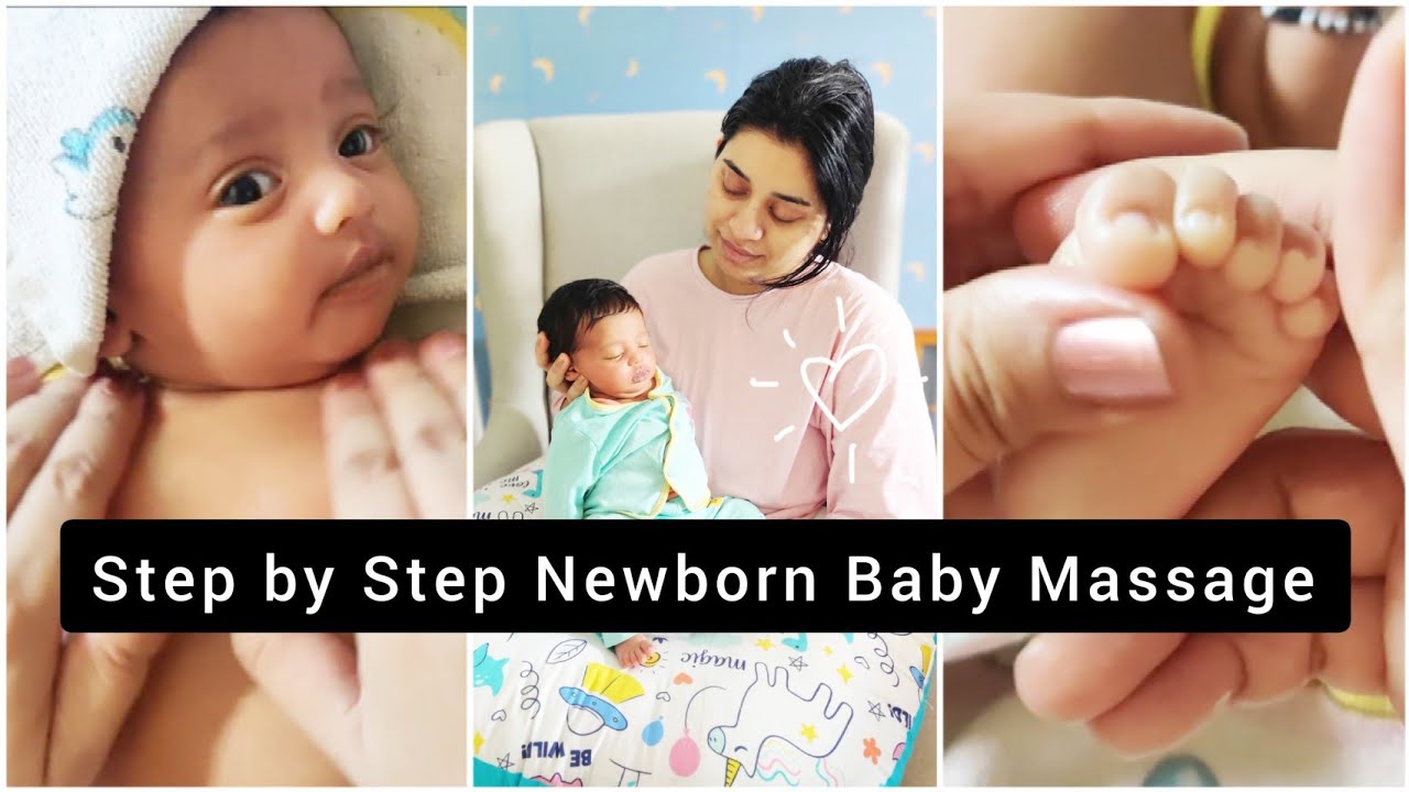 👶Mai Baby ko massage (मालिश) kaise karti hu| Tips for New Moms| Kaun sa oil?🤱