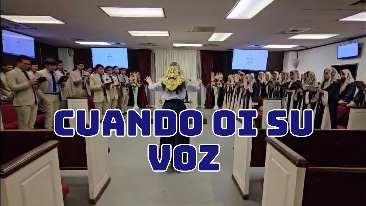 'Cuando Oi Su Voz' - LLDM - Coro Houston Champions