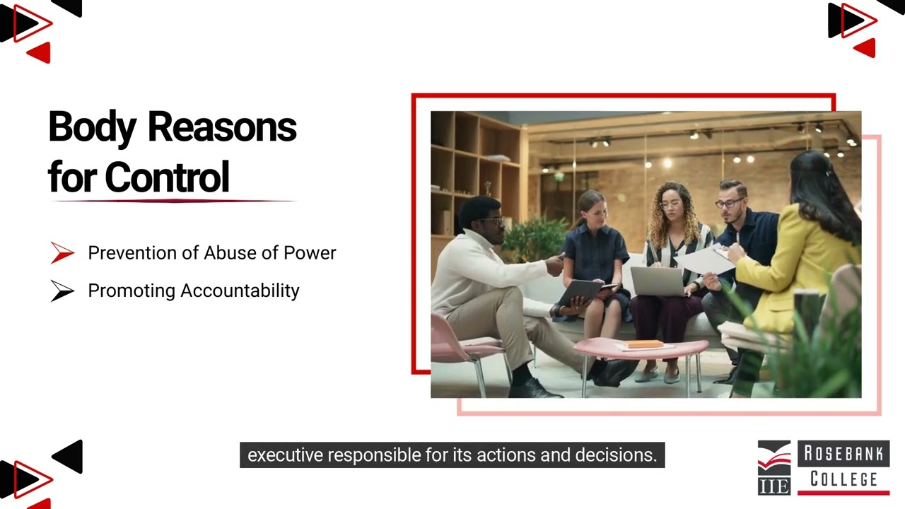 Explain the Necessity of Control by Legislative Institutions (LU3/LO1)