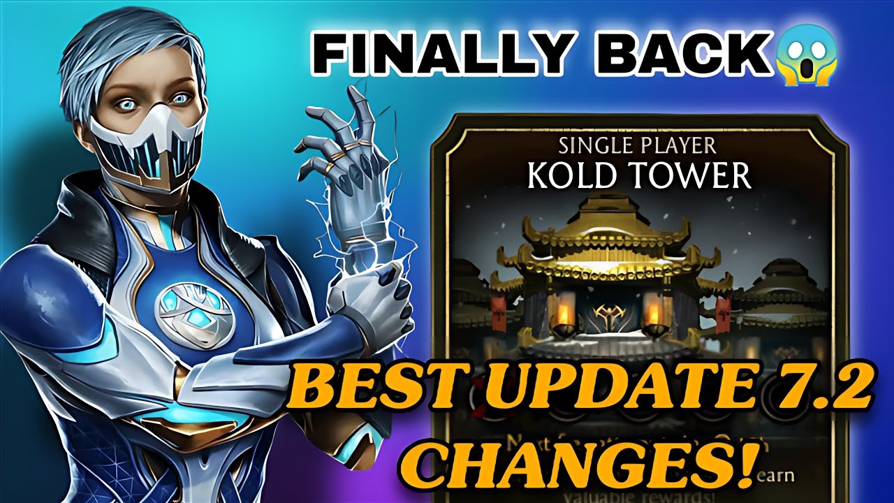 Kold Tower Rewards Review  + Update 7.2 Changes Explained🔥Mortal Kombat Mobile