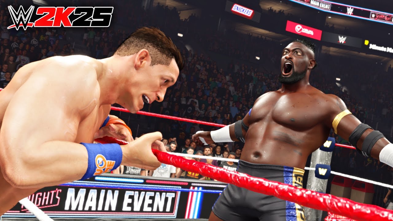 WWE2K25 Но я поместил последний раз турнир сейчас в Королевскую битву!