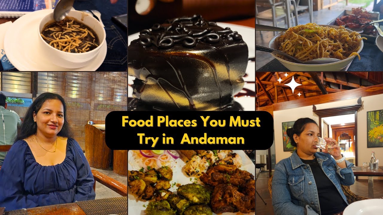 Andaman 🍵What We ate in Port Blair, Havelock Island, Neil Island | Must try Places for Food #andaman