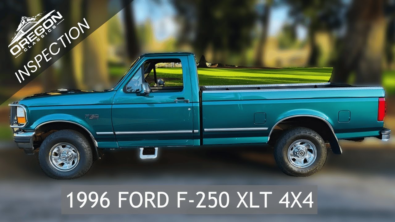 1996 FORD F-150 XLT 4x4 - INSPECTION SUR DEMANDE