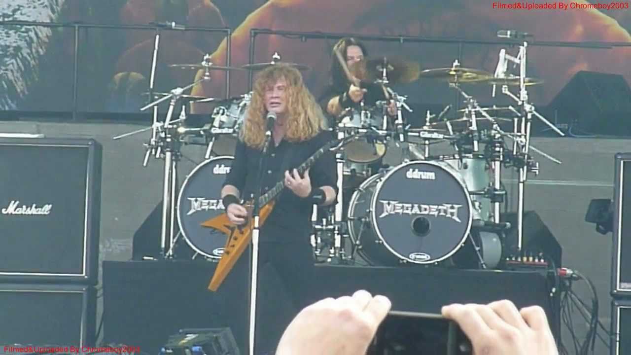 Megadeth - Sweating Bullets BIG 4 Live at Sonisphere Festival Knebworth UK 2011