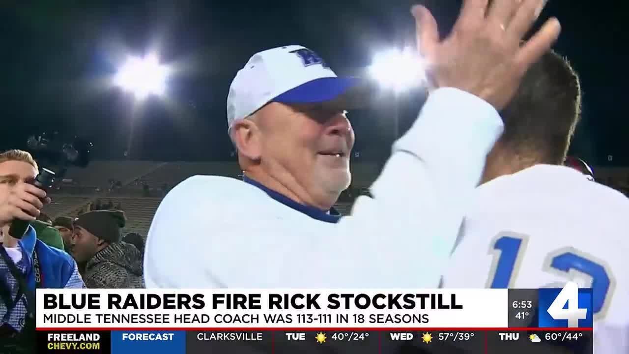 Blue Raiders fire Rick Stockstill