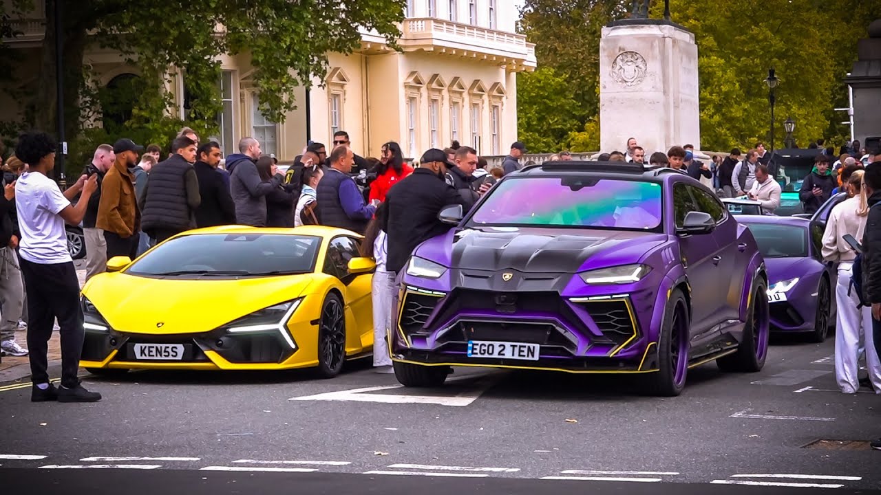 Supercars Meet shootdown the Central London!!!