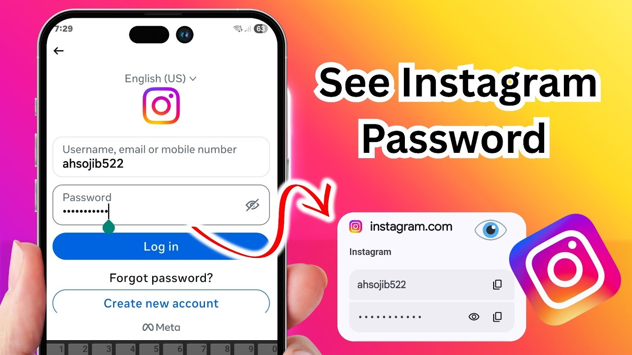 Как узнать свой пароль в Instagram (безопасно и законно) Простые способы