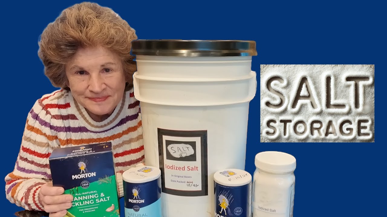 The Best -- And Easiest -- Way To Store Salt Long Term