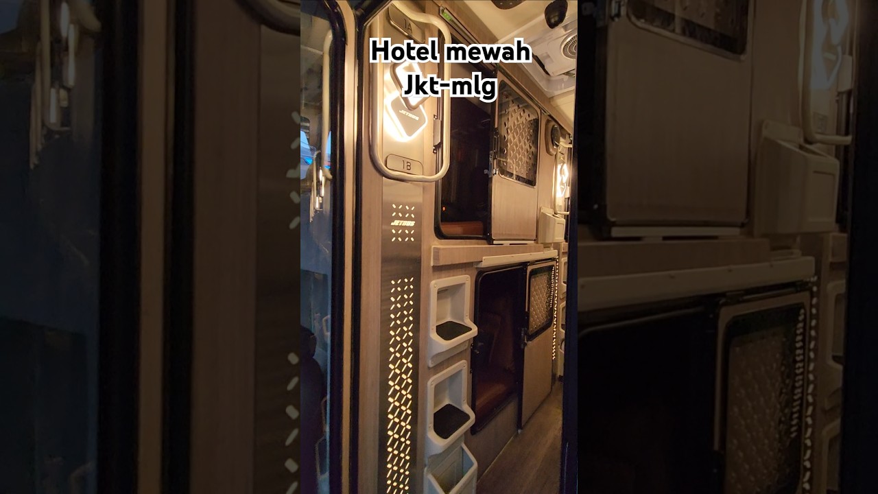 SEPERTI HOTEL, MEWAH BANGET SLEEPER BUS #juragan99 #busmania #busindonesia