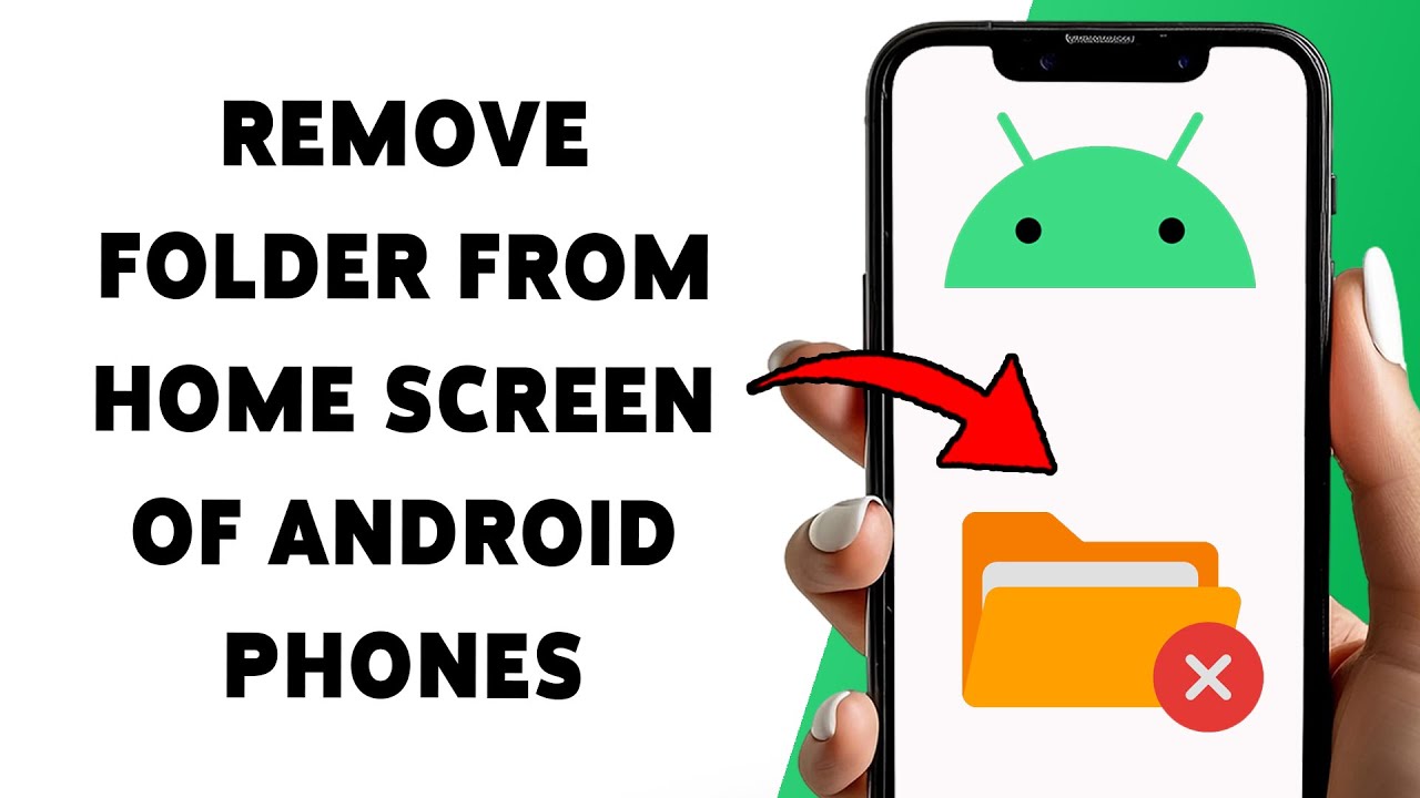 Как удалить папку с главного экрана Android-телефона 2025 | Организация главного экрана на Android