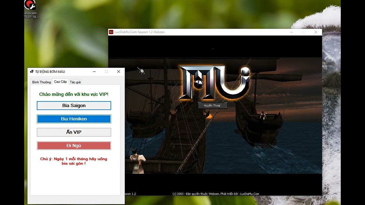 Bản hack MUONLINE tất cả trong 1 !