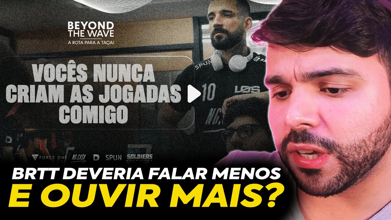 🚨 DESENTENDIMENTO na LOS? BRTT TÁ TOMANDO a ATITUDE ERRADA? MINERVA REAGE ao BEYOND THE WAVE