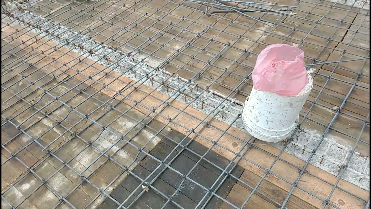 ARMADO DE BASTONES Y BAYONETA PARA LOSA