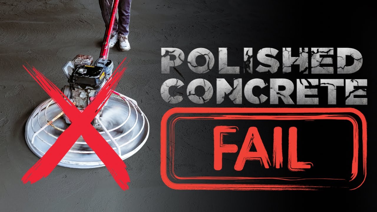Почему полированный бетонный пол может оказаться ужасной идеей | Архитектор в Панаме