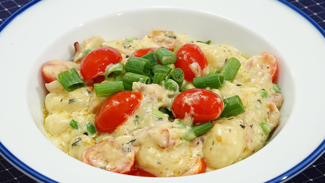Gnocchi Carbonara