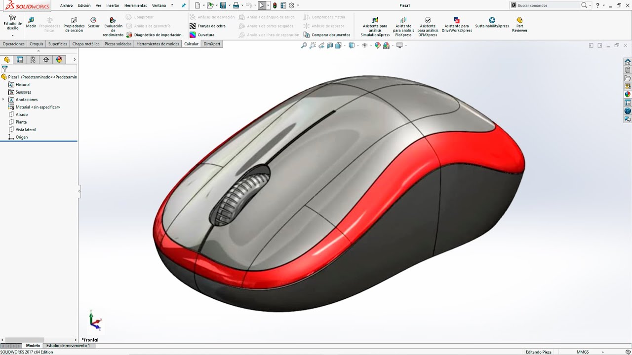 Webinar de  SolidWorks: Modelando Superficies de Clase A