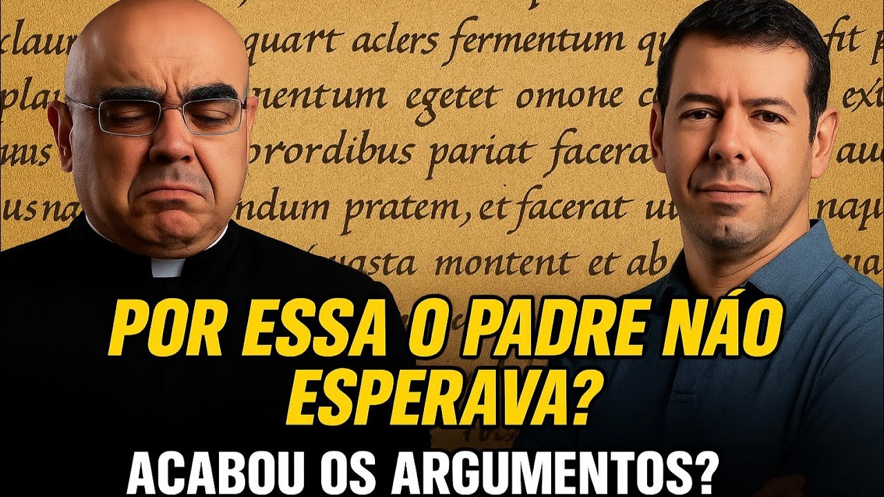 POR ESSA O PADRE NÃO ESPERAVA! O ARGUMENTO DE CARLOS VAILATTI QUE MUDOU O RUMO DO DEBATE 