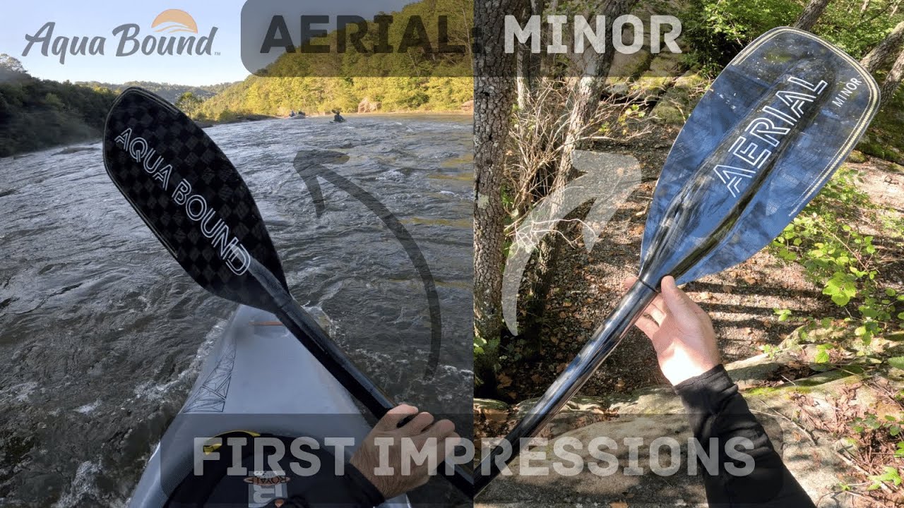 Aquabound Aerial Paddle: Carbon 197 CM Straight Shaft || First Impressions