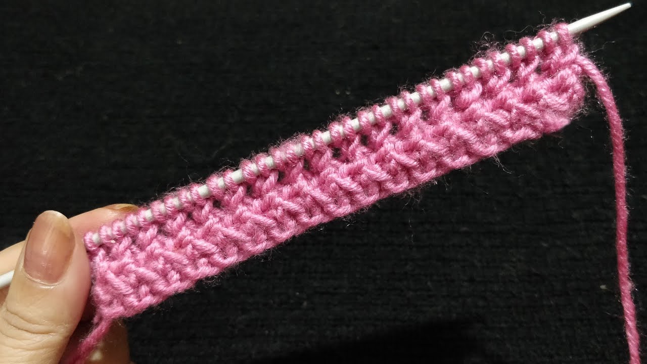 बेहद आसान बॉर्डर बुनाई, Easy Reversible Edge Knitting Pattern for All Projects