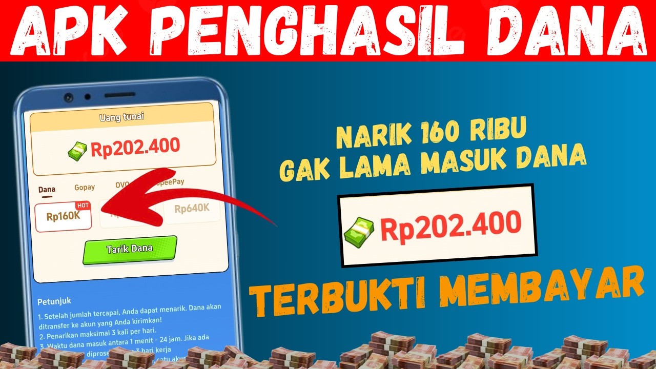 Game Penghasil Uang 2026 - Aplikasi Apk Penghasil Saldo Dana 2026 Terbukti Membayar