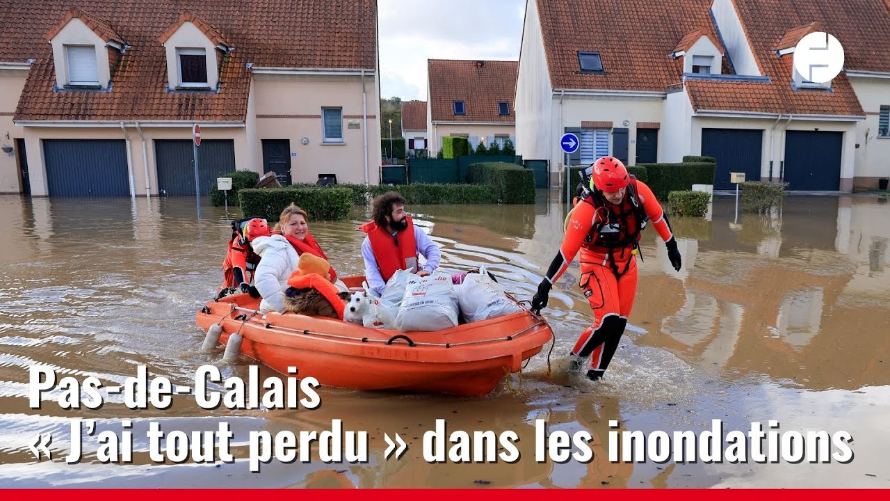 « J'ai tout perdu » : dans le Pas-de-Calais, la détresse des habitants après les inondations