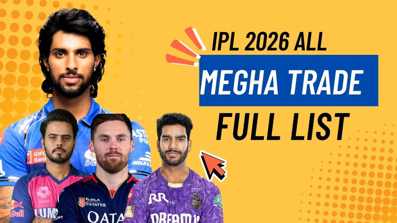 TATA IPL 2026 | Biggest All Trades | Mega Trade Shocking Transfers 🔥#cricketnews 