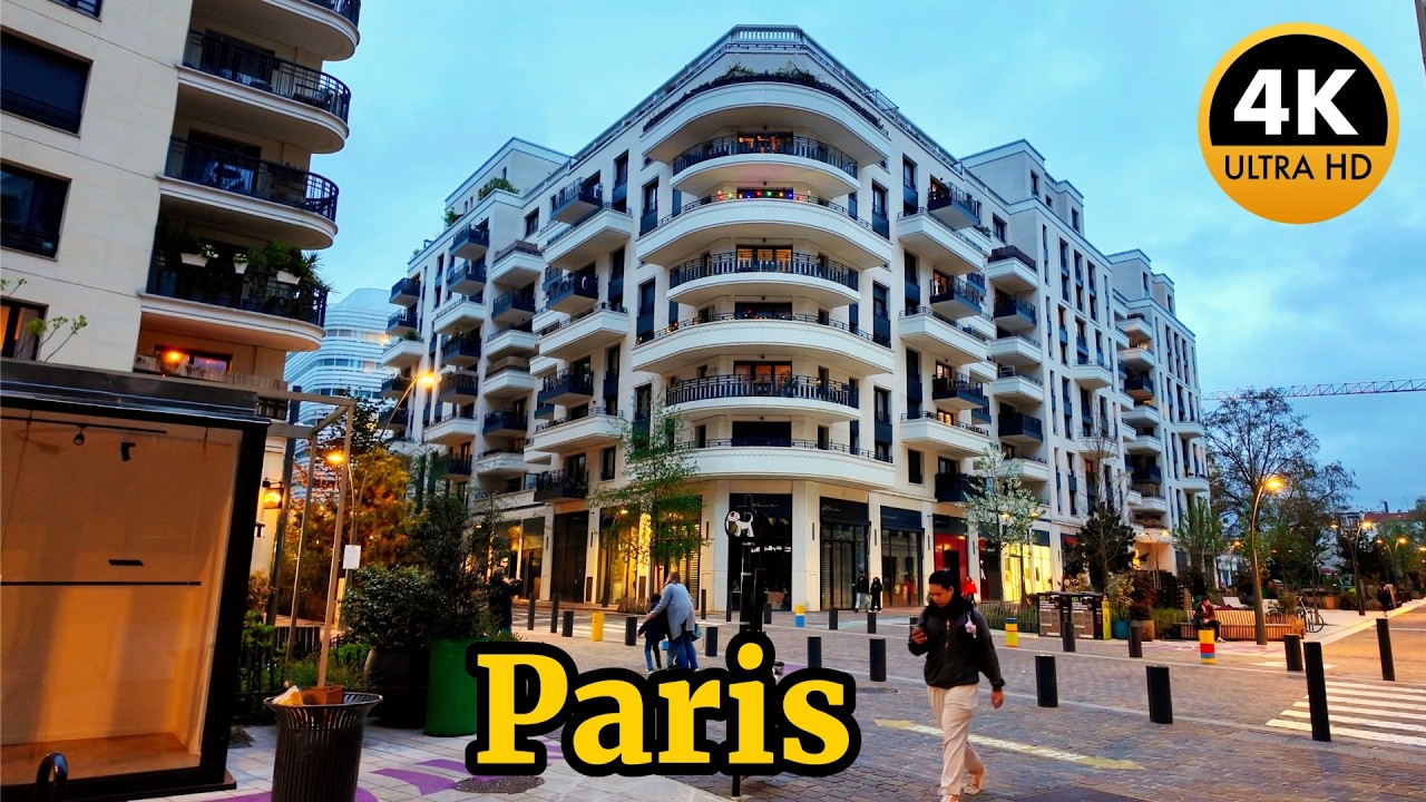 Paris, France Walking Tour 2026 &ndash; Paris from Saint-Ouen-sur-Seine:The Most Beautiful Streets Walk 4K