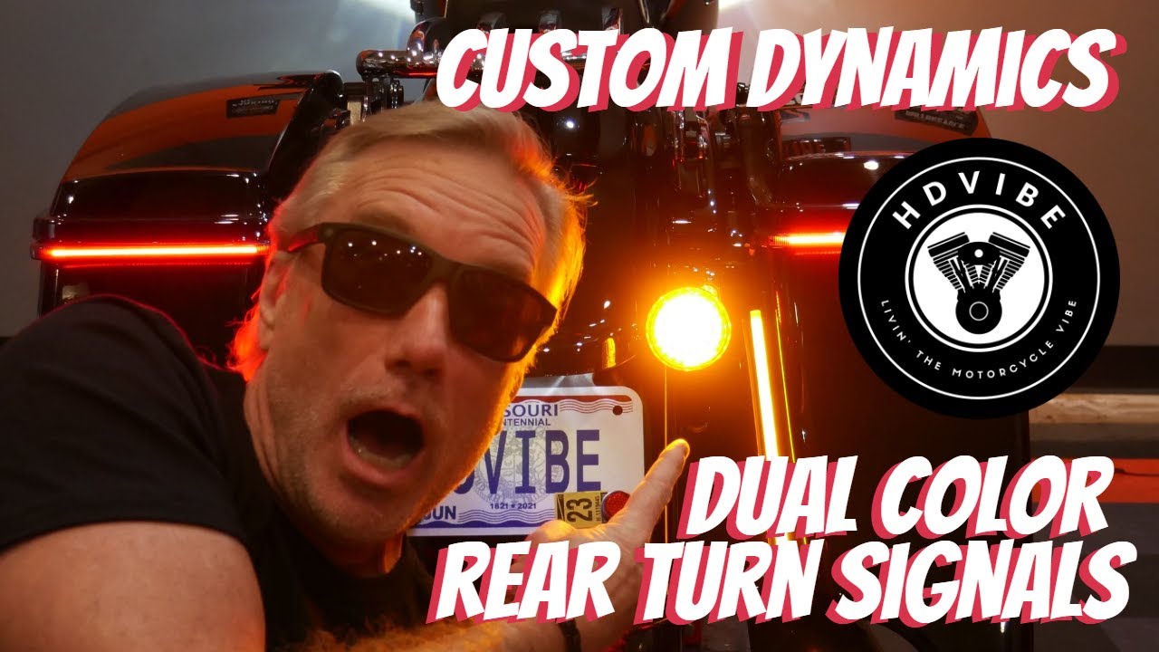Задние указатели поворота SMART Dual Color LED 1157 | Специальное обновление Road King | Custom D...
