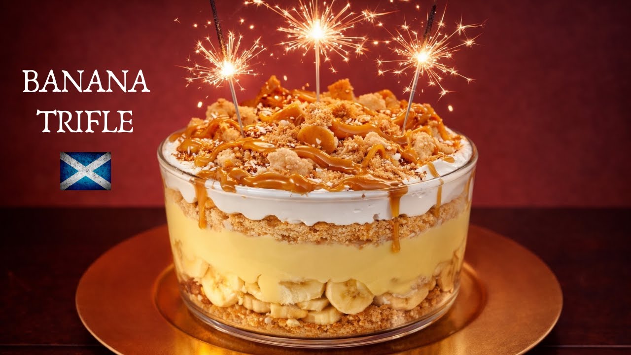 Banoffee Trifle :) Easy New Years dessert