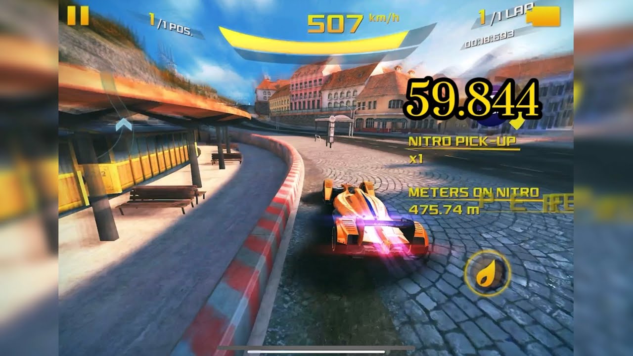 Asphalt8 - Gauntlet - King’s Highway - 59.844