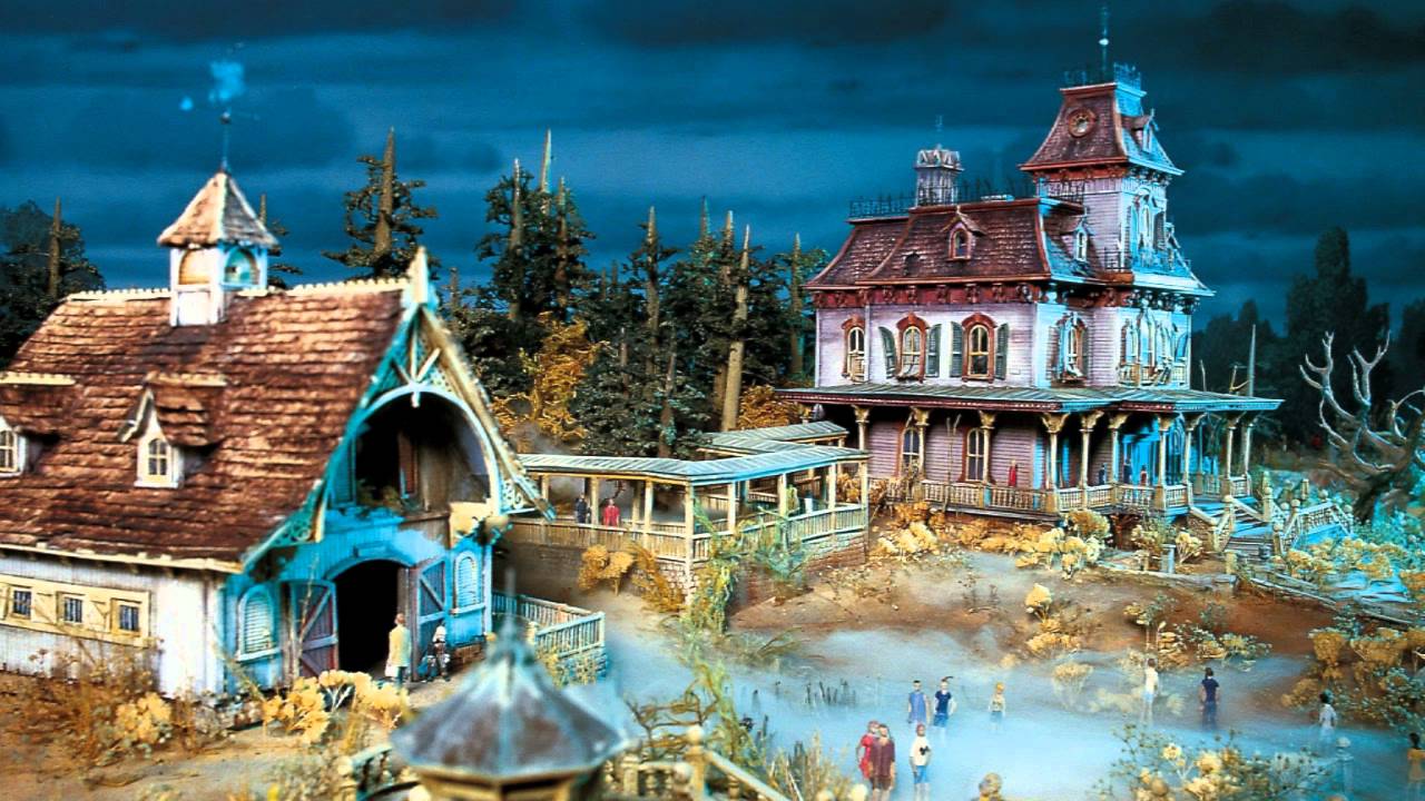 Casket Tunnel With Grim Grinning Ghosts - from Phantom Manor