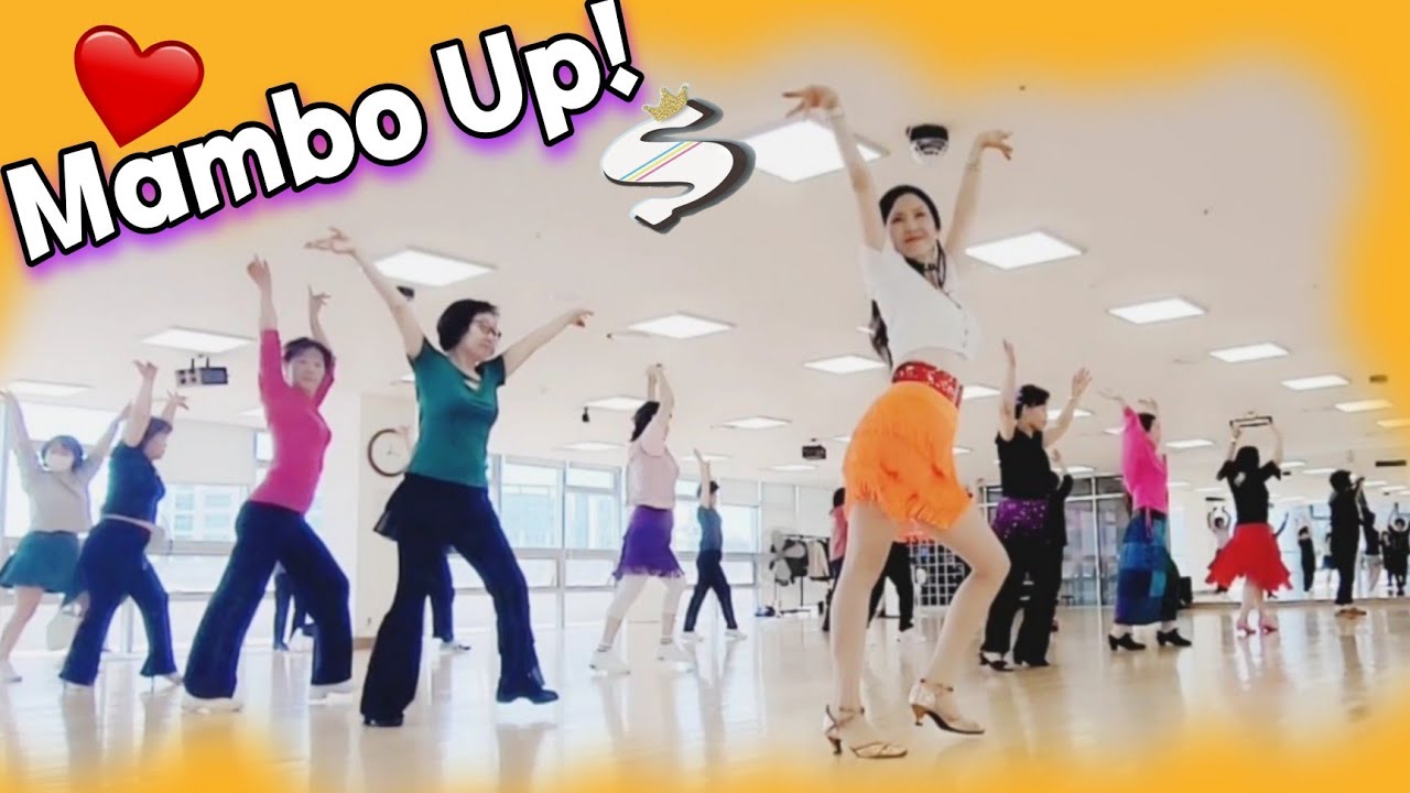 Mambo Up!-Line Dance(Beginner)-Demo #초급 #맘보업 #성남종합스포츠센터 #화목오후반