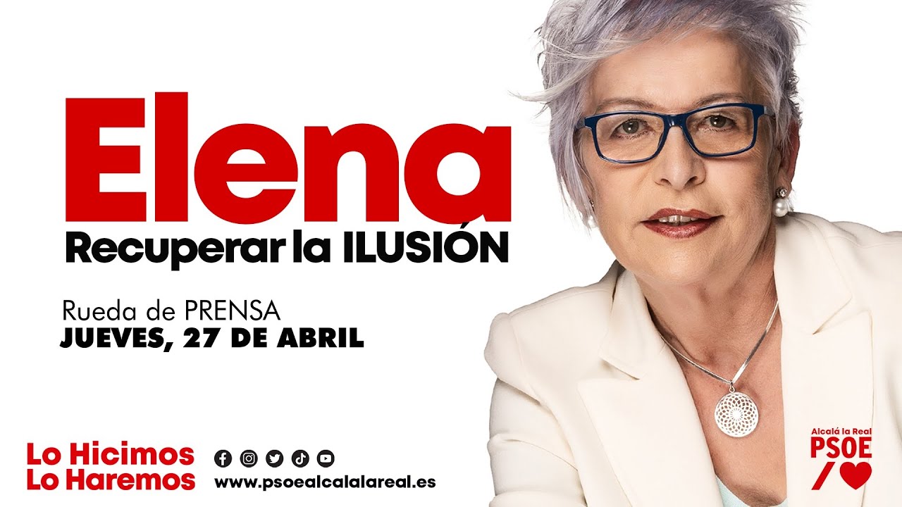 Rueda de prensa PSOE Alcalá la Real
