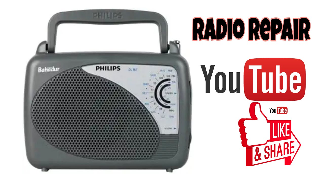 Philips two battery radio repair