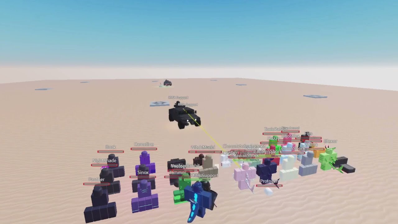 every gootraxian literally gets destroyed by RMIA Supports | Kaiju Paradise Short