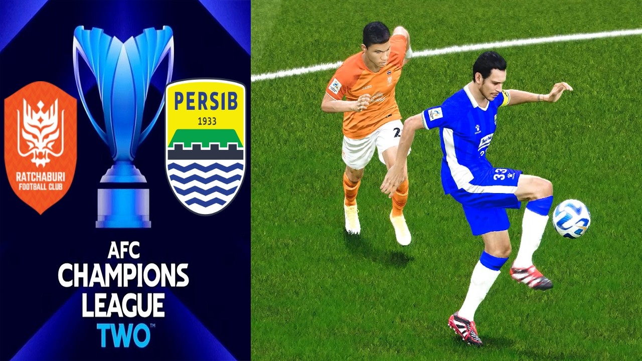 RATCHABURI VS PERSIB BANDUNG | 16 KNOCK OUT LEG 1 AFC CHAMPIONS LEAGUE 2 | PES 2021 PC