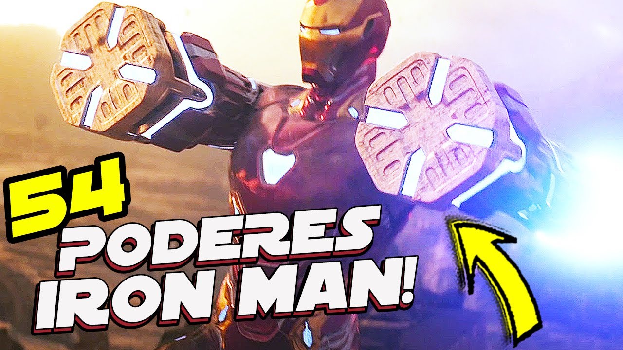 54 PODERES DO HOMEM DE FERRO QUE ELE TEM E VOCE NEM PERCEBEU
