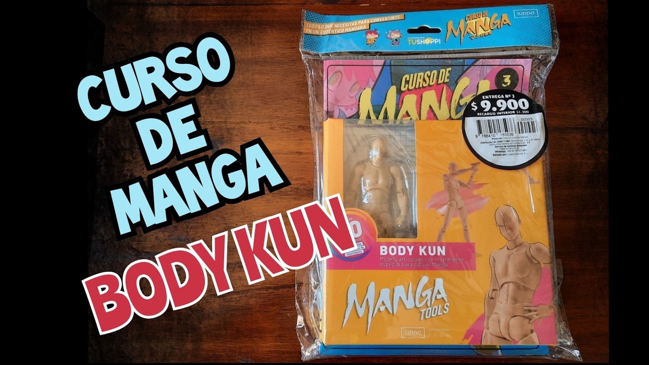 LO QUE IMPORTA ES EL MUÑECO!! | UNBOXING / BODY KUN - CURSO DE MANGA n° 3