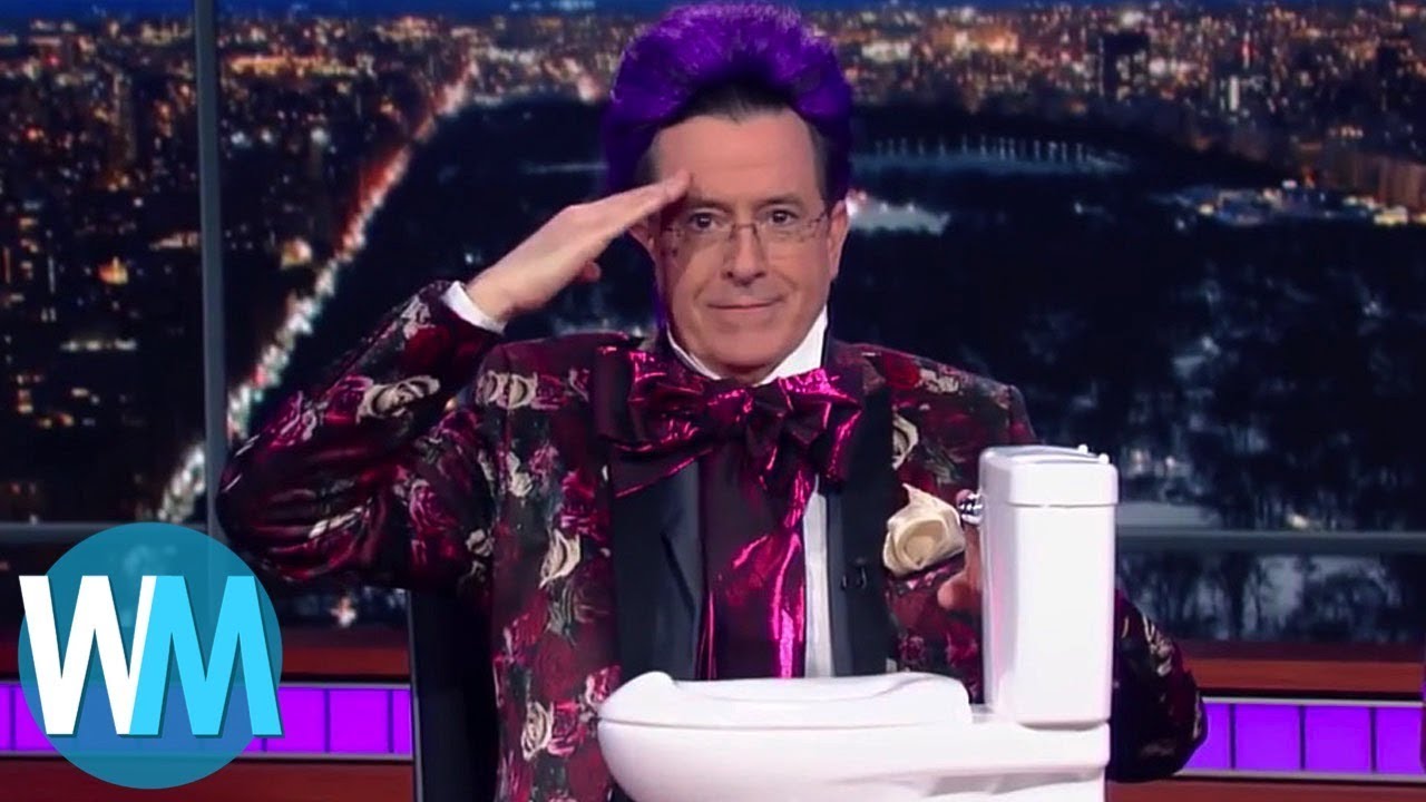 Top 10 Most HILARIOUS Stephen Colbert Moments