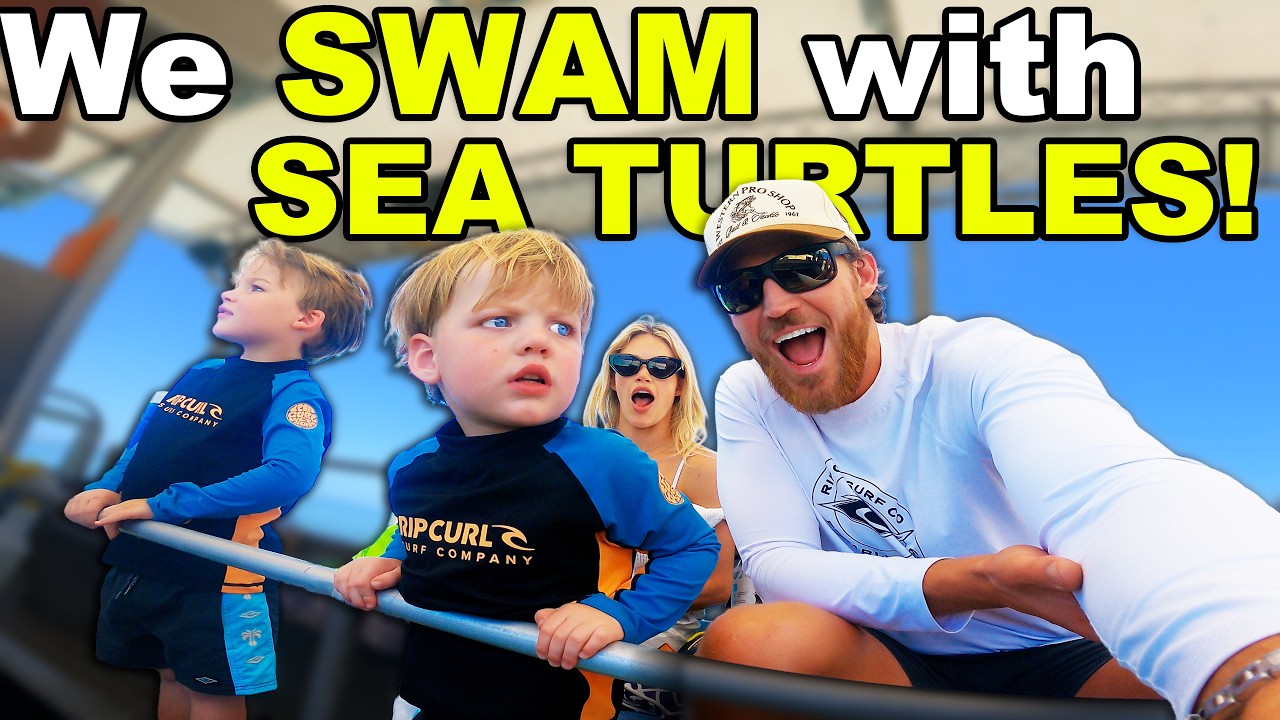 Snorkeling the Great Barrier Reef… Then a Turtle Swam Right Into Us 🐢