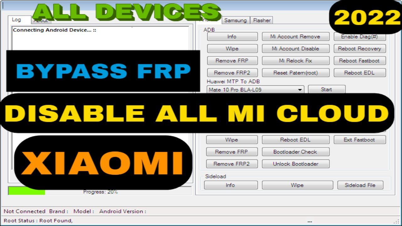 MI Unlock tool | xiaomi mi cloud | All Xiaomi MI account | professional tool