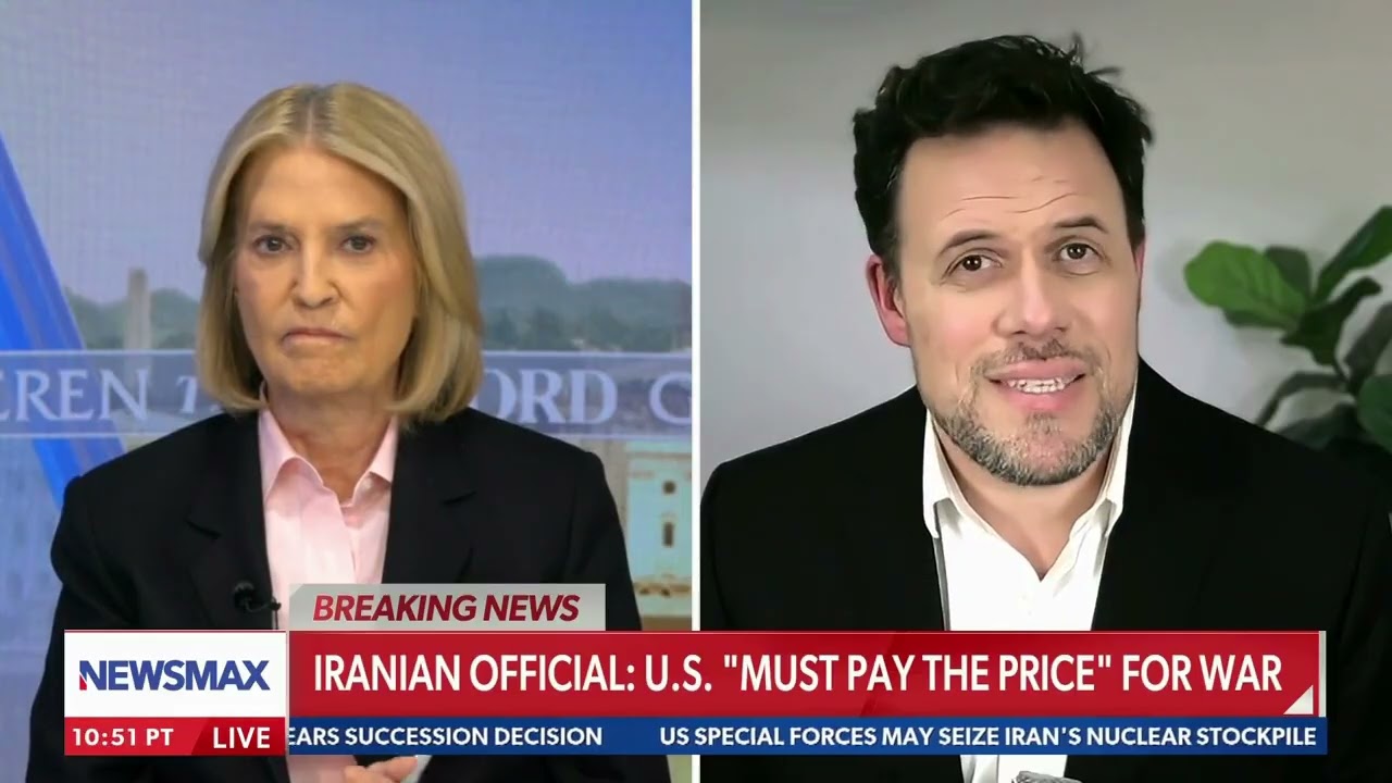 Jonathan Conricus on Israeli support for U.S. and Israel action against Iran – Newsmax